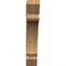 Ekena Millwork Legacy Slat Rough Sawn Bracket, Western Red Cedar, 6"W x 34"D x 34"H BKT06X34X34LEC06RWR - alternate 3